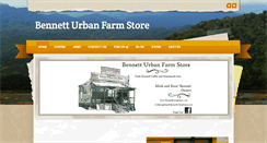 Desktop Screenshot of bennetturbanfarm.com